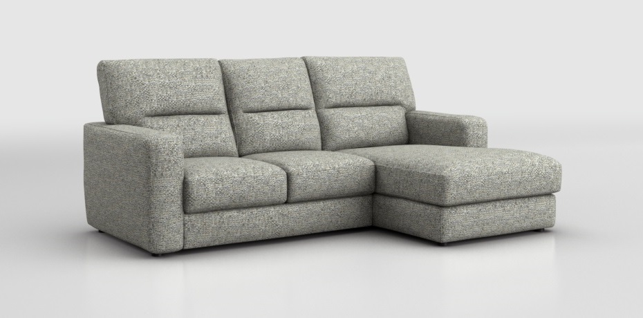 Corneto - corner sofa with sliding mechanism - right peninsula